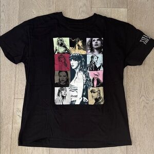 Taylor Swift Eras Tour T-Shirt with Multicolor Prints